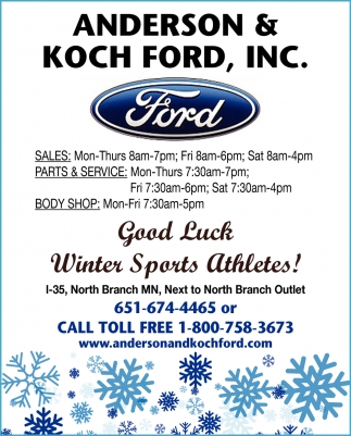 Good Luck Winter Sports Athletes!