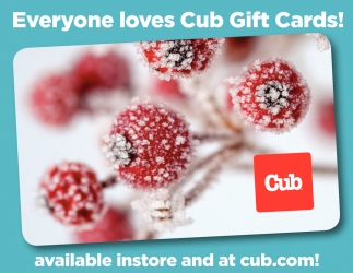 Everyone Loves Cub Gift Cards!