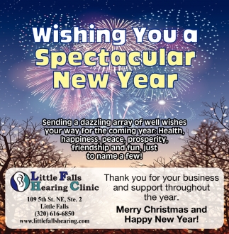 Wishing You a Spectacular New Year