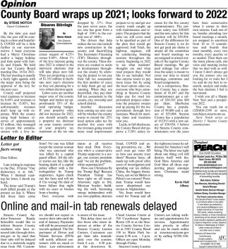 County Board Wraps Up 2021