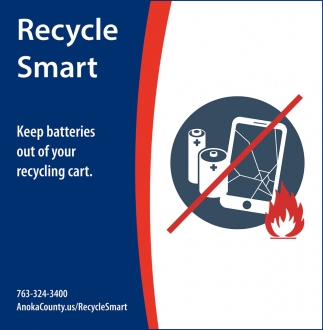 Keep Batteries Out of Your Recycling Cart