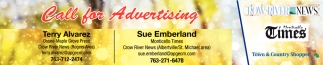 Call For Advertising