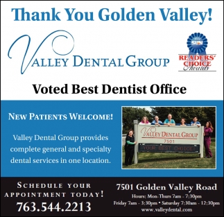 Voted Best Dentist Office