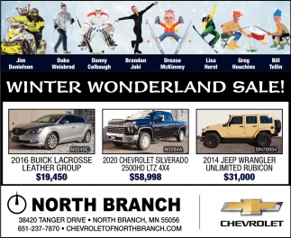 Winter Wonderland Sale