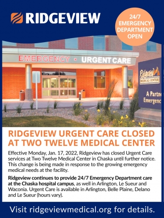 Urgent Care Closed