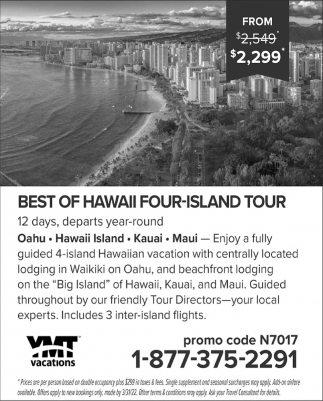 Best Of Hawaii Four-Island Tour