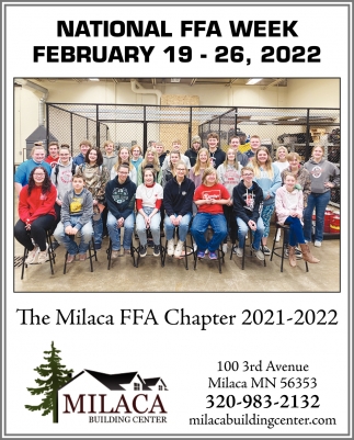 The Milaca FFA Chapter 2021-2022