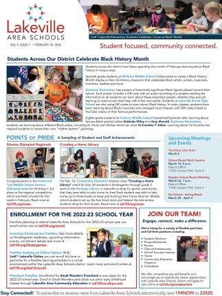 Student, Focused, Community Connected