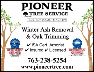 Winter Ash Removal & Oak Trimming