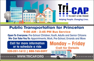 Public Transportation for Princeton
