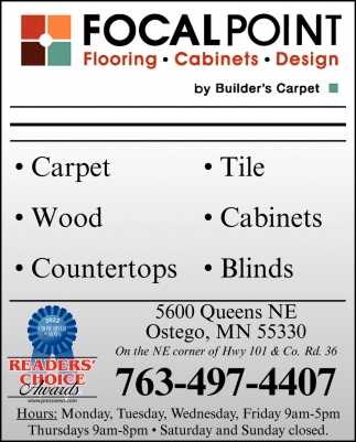 Flooring, Cabinets, Blinds... We Have you Covered
