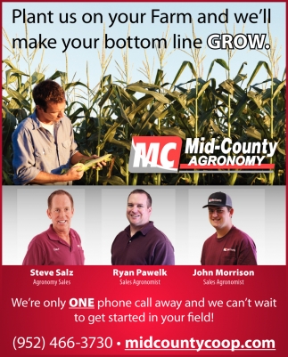 Plant Us On your Farm And We'll Make Your Bottom Line Grow