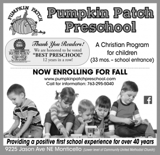 Now Enrolling for Fall