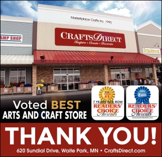 Voted Best Arts and Craft Store
