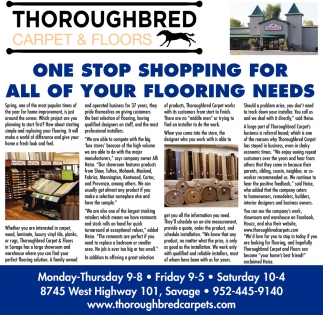 One Stop Sopping For All Of your Flooring Needs