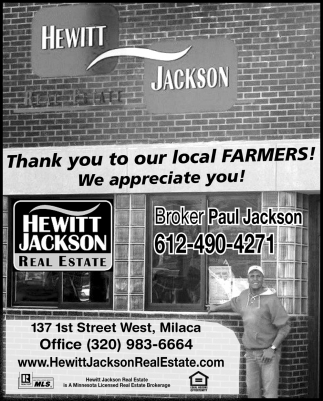 Thank You To Our Local Farmers
