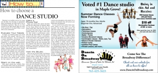 Voted #1 Dance Studio In Maple Grove!