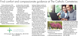 Find ComfortAnd Compassionate Guidance at The Catholic Cemeteries