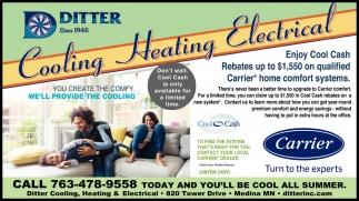 Cooling, Heating, Electrical