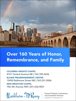 Over 160 Year Of Honor, Remembrance, And Family