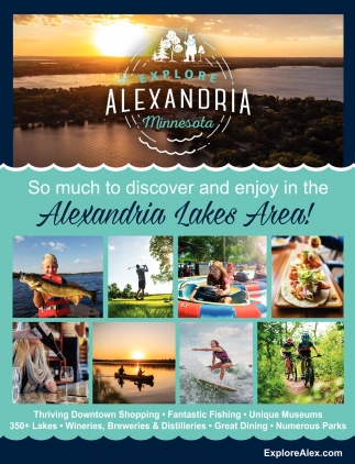 So Much To Discover And Enjoy In The Alexandria Lakes Area