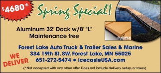 Forest Lake Auto Truck & Trailer Sales & Marine