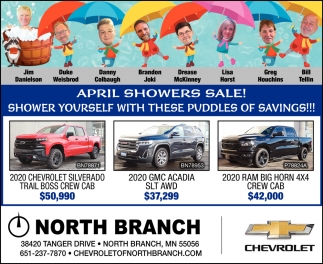 April Showers Sale!