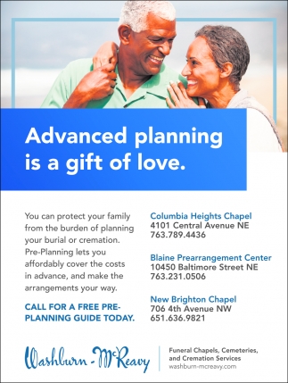 Advanced Planning Is A Gift Of Love
