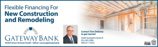 Flexible Financing For New Construction and Remodeling