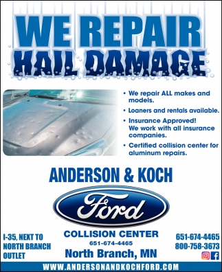 We Repair Hail Damage