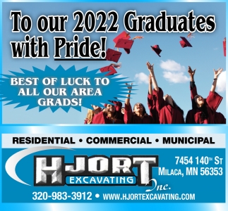 To Our 2022 Graduates With Pride!