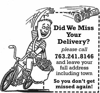 Did We Miss Your Delivery?