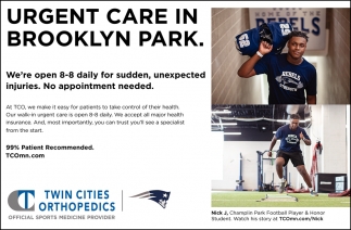 Urgent Care In Brooklyn Park
