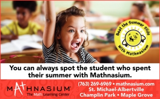 You Can Always Spot The Student Who Spent Their Summer With Mathnasium