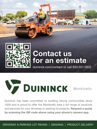 Contact Us For An Estimate