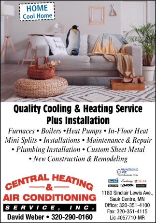Quality Cooling & Heating Service Plus Installation
