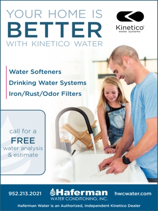 Your Home Is Better With Kinetico Water