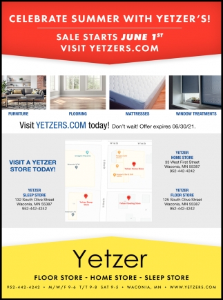 Celebrate Summer With Yetzer's!