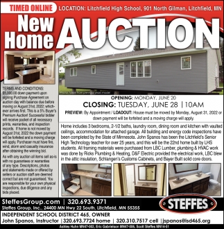 New Home Auction