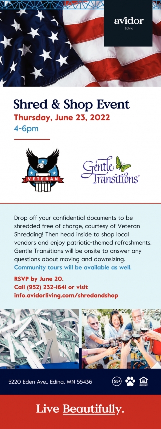 Shred & Shop Event