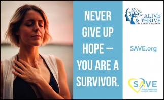 Never Give Up Hope - You Are A Survivor