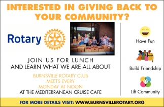 INterested In Giving Back To Your Community?