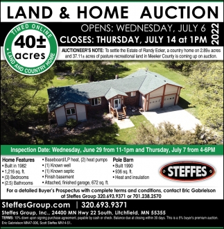 Land & Home Auction