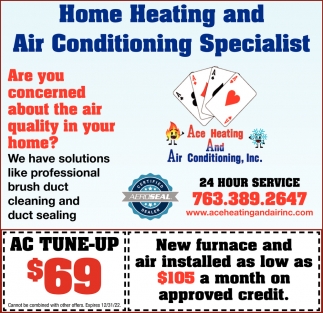 Home Heating And Air Conditioning Specialist