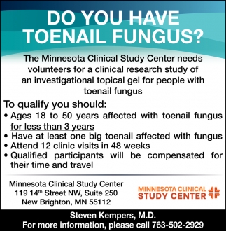 Do You Have Toenail Fungus?