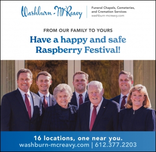 Have A Happy And Safe Raspberry Festival!
