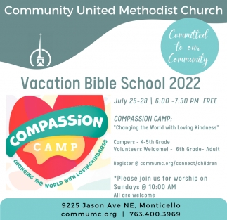 Vacation Bible School 2022