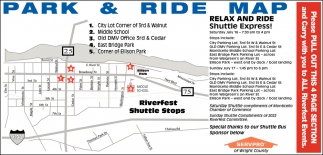 Park & Ride Map