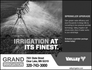 Irrigation At Its Finest