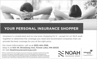 Your Personal Insurance Shopper